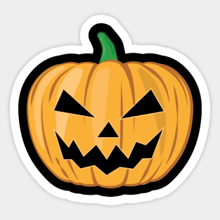 Halloween Spooky Pumpkin Sticker